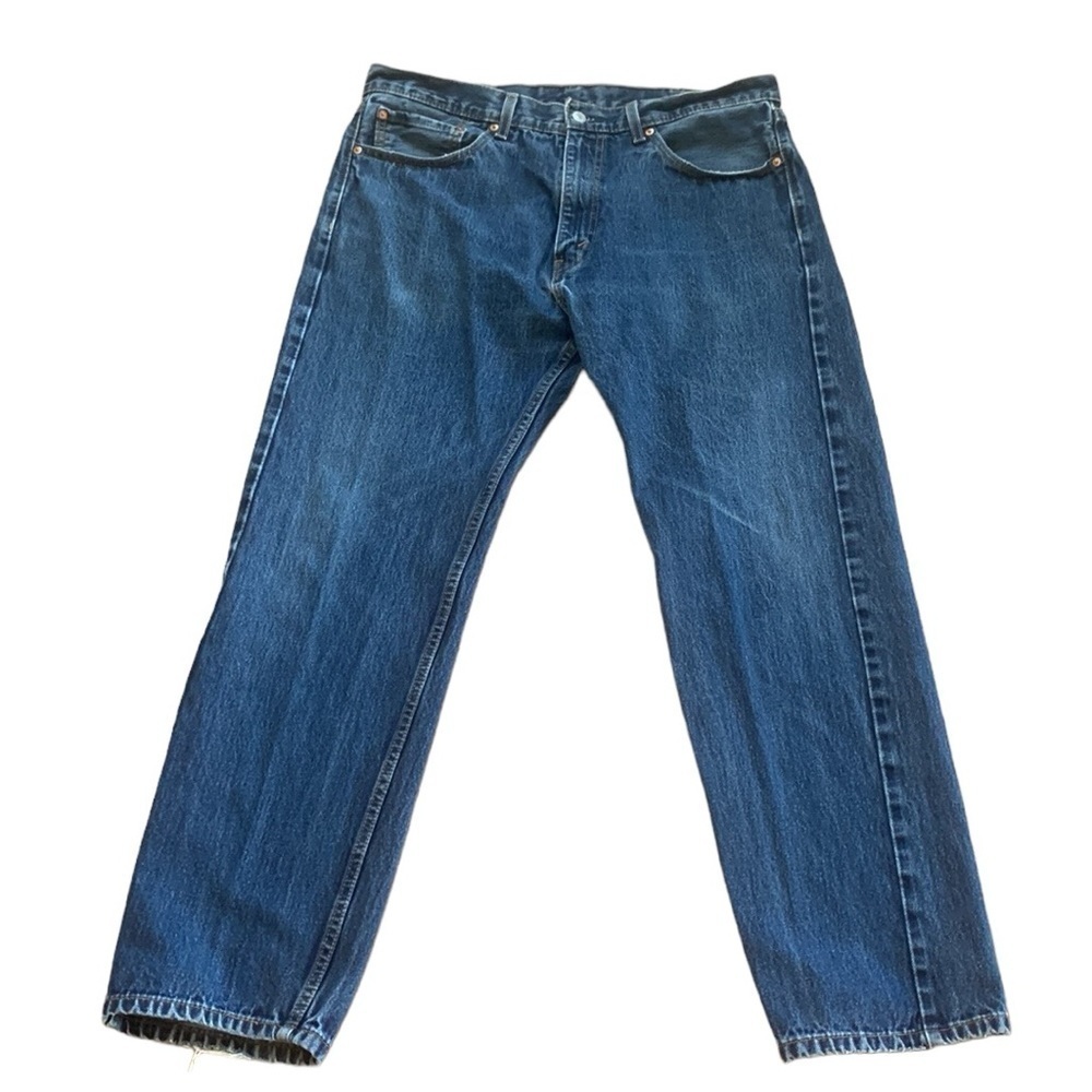 Levi's 505 Men's Blue Jeans Straight Leg 38x32